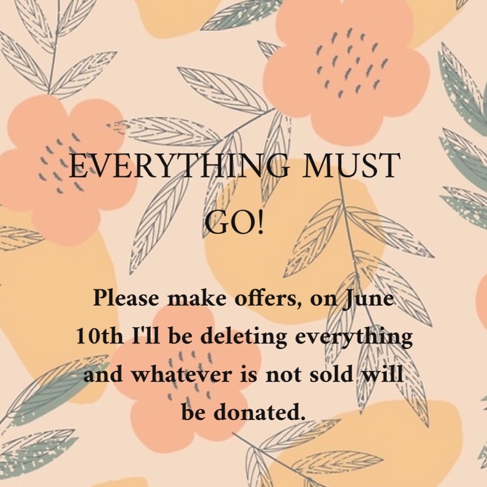 EVERYTHING MUST GO